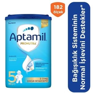 Nutrıcıa Aptamil Pronutra 800GR Devam Sütü No:5 (2-3 Yaş)