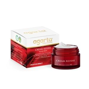 Agarta Doğal Yaşlanma Karşıtı Reishi Kremi 50 ML (Kırışıklık - Dolgunlaştırıcı)