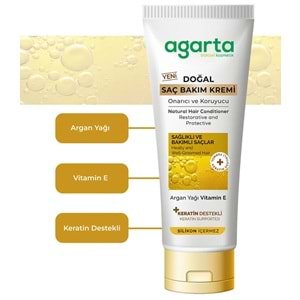 Agarta Doğal Güçlü Bakım Saç Güzelleştirici Krem 250 ML
