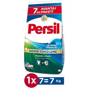 Persil Matik Toz Çamaşır Deterjanı 7KG Derin Temizleme Beyazlar İçin (46 Yıkama)