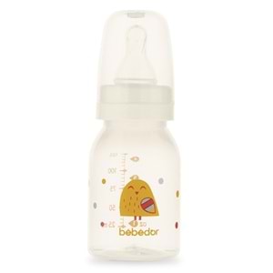 Bebedor Desenli PP Biberon 125ML (Kod:23302) - Sarı