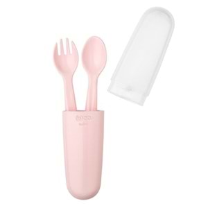 Wee Çatal Kaşık Seti (Kod:134) - Pembe