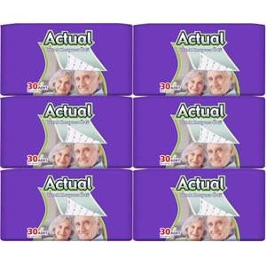 Actual Hasta Alt Açma Yatak Koruyucu Örtü 60*90CM 180 Adet (6PK*30)