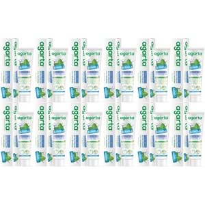 Agarta Doğal Diş Macunu 100ML Naneli (12 Li Set)