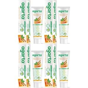 Agarta Doğal Diş Macunu 100ML Misvak özlü (4 Lü Set)