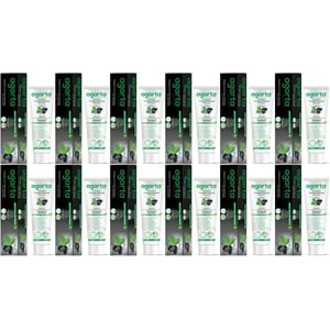 Agarta Doğal Diş Macunu 100ML Aktif Karbonlu (12 Li Set)