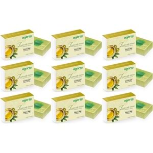 Agarta El Yapımı Doğal Sabun 150GR Zeytinyağlı (9 Lu Set)