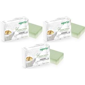 Agarta El Yapımı Doğal Sabun 150GR Hamam (3 Lü Set)