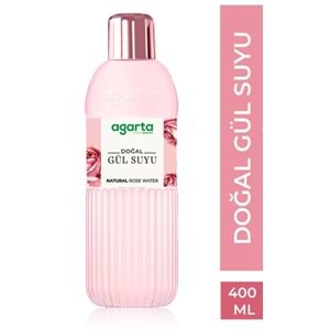 Agarta Doğal Gül Suyu 400ML (12 Li Set)