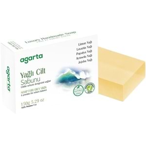 Agarta El Yapımı Doğal Sabun 150GR Yağlı Cilt (3 Lü Set)