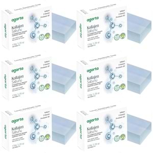 Agarta El Yapımı Doğal Sabun 150GR Kollajen (6 Lı Set)