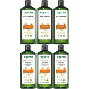 Agarta Doğal Şampuan 400 ML Ardıç Katranı ve Keratin (6 Lı Set)