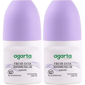 Agarta Roll-On Kadın 50 ML Fresh Lycıa Sensatıon (24 Saat Etkili Ter Kokusu Önleyici) (2 Li Set)