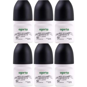 Agarta Roll-On Erkek 50 ML Patchoulı Deep Sensatıon (24 Saat Etkili Ter Kokusu Önleyici) (6 Lı Set)