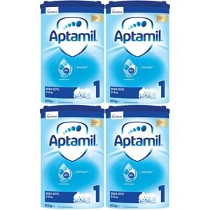 Nutrıcıa Aptamil 800GR Bebek Sütü No:1 (0-6 Ay) Doğumdan İtibaren (4 Lü Set)