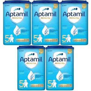 Nutrıcıa Aptamil Pronutra 800GR Devam Sütü No:5 (2-3 Yaş) (5 Li Set)