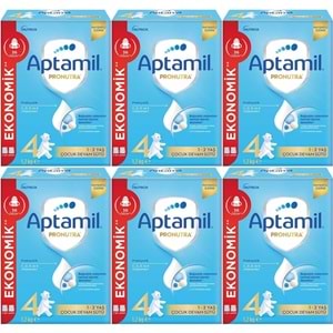 Nutrıcıa Aptamil Pronutra 1200GR Devam Sütü No:4 (1-2 Yaş) (6 Lı Set)