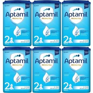 Nutrıcıa Aptamil Pronutra 800GR Devam Sütü No:2 (6-12 Ay) (6 Lı Set)