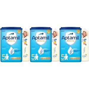Nutrıcıa Aptamil Pronutra 800GR Devam Sütü No:5 (2-3 Yaş) + Islak Mendil Hediye (3 Lü Set)
