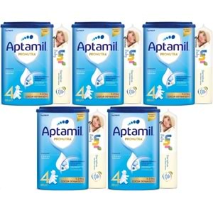 Nutrıcıa Aptamil Pronutra 800GR Devam Sütü No:4 (1-2 Yaş) + Islak Mendil Hediye (5 Li Set)
