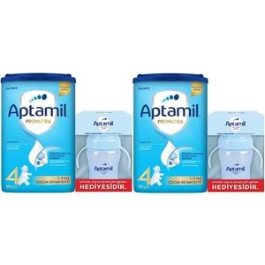 Nutrıcıa Aptamil Pronutra 800GR Devam Sütü No:4 (1-2 Yaş) + Suluk Hediye (2 Li Set)