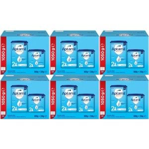 Nutrıcıa Aptamil Pronutra 1050GR (800+250GR) Devam Sütü No:2 (6-9 Ay) Avantaj Pk (6 Lı Set)