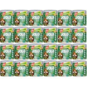 Aqua Kağıt Havlu 3 Katlı Jumbo Paket XXL Bambu (24 Lü Set) 1200 Metre (24PK*50MT)