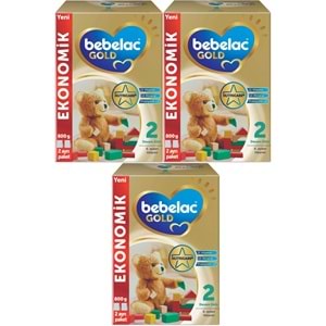 Bebelac Gold 800GR No:2 Devam Sütü (6-9 Ay) (3 Lü Set)