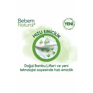 Bebem Bebek Bezi Natural Beden:5 (11-18Kg) Junior 320 Adet Avantaj Ultra Fırsat Pk
