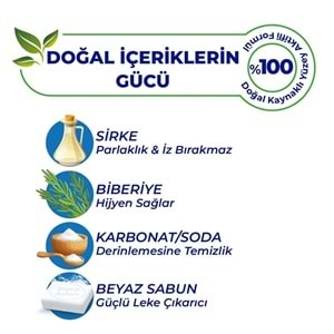 Bingo Clean Yüzey Temizlik Havlusu 96 Yaprak Beyaz Sabun Plastik Kapaklı (6 Lı Set) 576 Yaprak