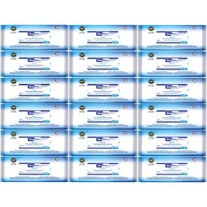 BlueWhite Yetişkin Hasta Perine Bölgesi Temizleme Mendil-Havlusu (18 li set) 50 Yaprak Hijyenik
