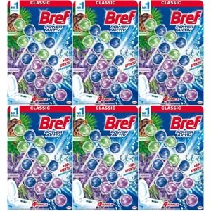 Bref Power Aktiv Klozet Bloğu Çam ve Lavanta Kokulu (24 Lü Set) (6PK*4)