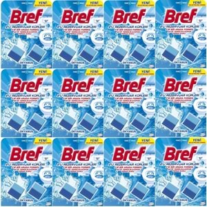 Bref Koku Giderici Jel Küpü - Okyanus (Klozet - Rezervuar - Tuvalet - Blok) (24 Lü Set) (12PK*2)
