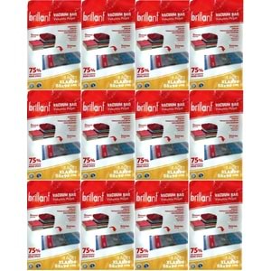 Brillant Vakumlu Poşet/Hurç 55*90CM XLarge (İç Adet 1) (12 Li Set)