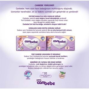 Canbebe Bebek Bezi Beden:6 (15-27Kg) Extra Large 64 Adet Ekonomik Fırsat Pk