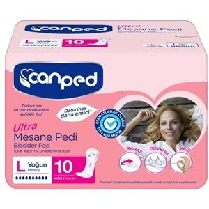 Canped Mesane Pedi Ultra L - Large - Büyük - Yoğun 30 Adet (3PK*10)
