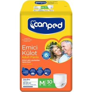 Canped Emici Külot Hasta Yetişkin Bezi M - Orta - Medium 120 Adet