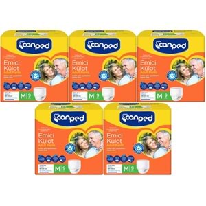 Canped Emici Külot Hasta Bezi M - Orta 45 Adet (5PK*9)