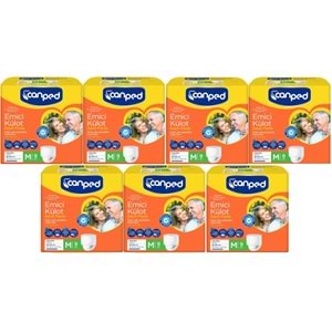 Canped Emici Külot Hasta Bezi M - Orta 63 Adet (7PK*9)
