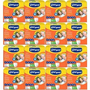 Canped Emici Külot Hasta Bezi M - Orta 144 Adet (16PK*9)