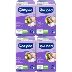 Canped Yetişkin Yatak Koruyucu Örtü 60*90 CM 40 Adet (4PK*10)