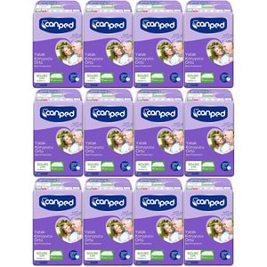 Canped Yetişkin Yatak Koruyucu Örtü 60*90 CM 120 Adet (12PK*10)
