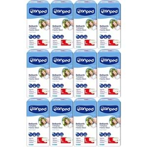 Canped Hasta Bezi Yetişkin Bel Bantlı Polietilen L-Large Büyük Boy 84 Adet (12PK*7)