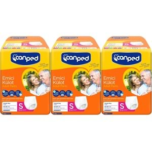 Canped Emici Külot Hasta Bezi S-Küçük Small 27 Adet (3PK*9)