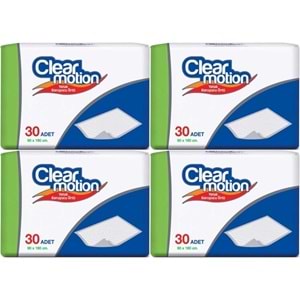 Clearmotion Hasta Yatak Koruyucu 90*180CM 120 Adet (4PK*30)