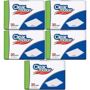 Clearmotion Hasta Yatak Koruyucu 90*180CM 150 Adet (5PK*30)