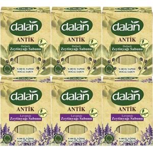 Dalan Antik Defneli Zeytinyağı Sabunu 900GR (Klasik & Lavantalı) (Karma 6 Lı Set)