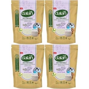 Dalan Doğal Granül Sabun Tozu 1Kg Doğal Bebekler İçin Lavanta Esintisi (4 Lü Set)