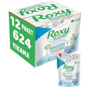 Dalan Roxy Bio Clean Matik Sabun Tozu 1.6Kg Bahar Çiçekleri (12 Li Set) (624 Yıkama)