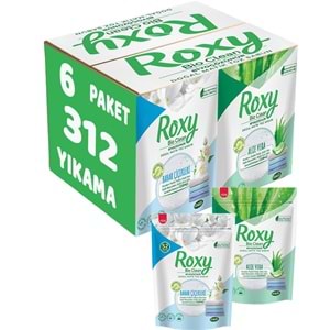 Dalan Roxy Bio Clean Sabun Tozu Karma Set 4.8+4.8Kg:9.6KG Bahar Çiçekleri+Aloe Vera (312 Yıkama)